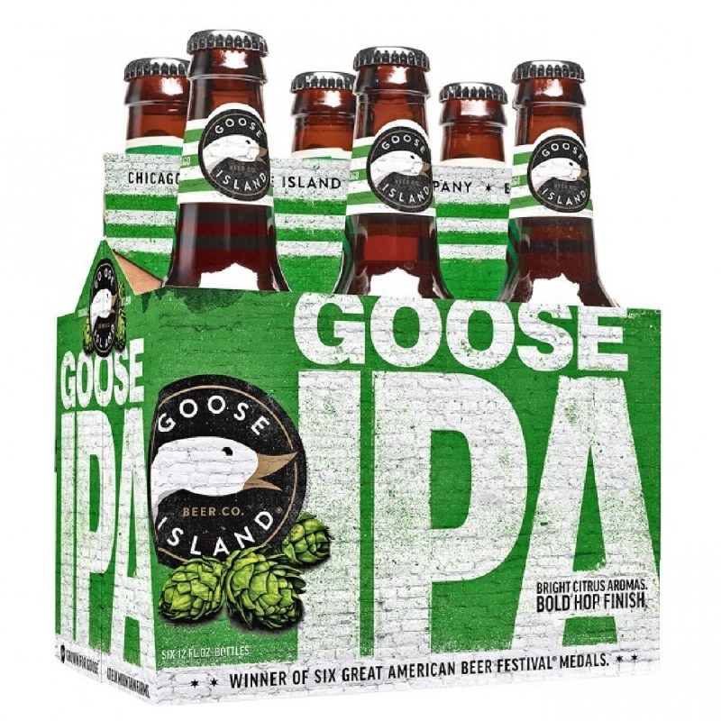 Goose Island Goose IPA 6pk 12oz Btl Legacy Wine and Spirits